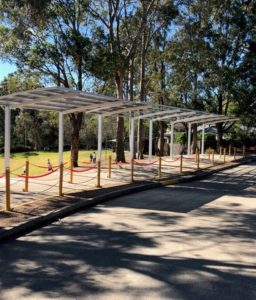 Carport can be many other things including a bus shelter or a Gym!