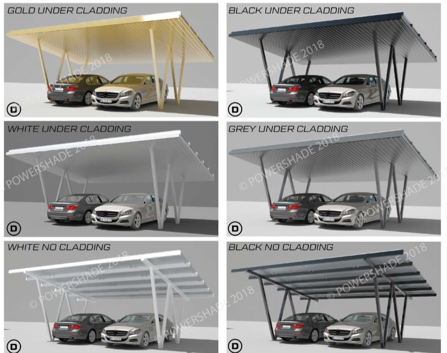 Multi-Bay Solar Carport Kits - Eco Port-Solar carport kits for sale on the Australia market for the first time