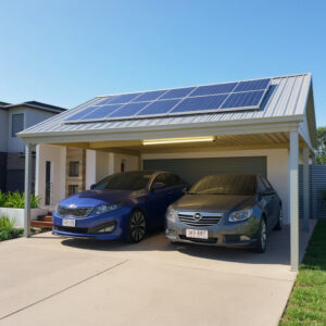 Carports with Solar Panels: What You Need to Know Before You Buy - solar ready gable carport